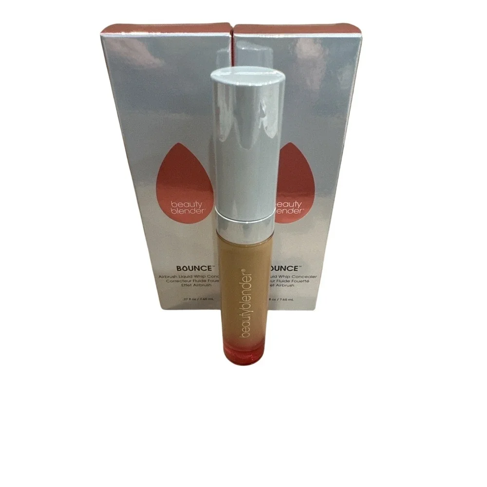 (2) Beautyblender Bounce Airbrush Liquid Whip Concealer 4.00N/O Tan Ginger NEW